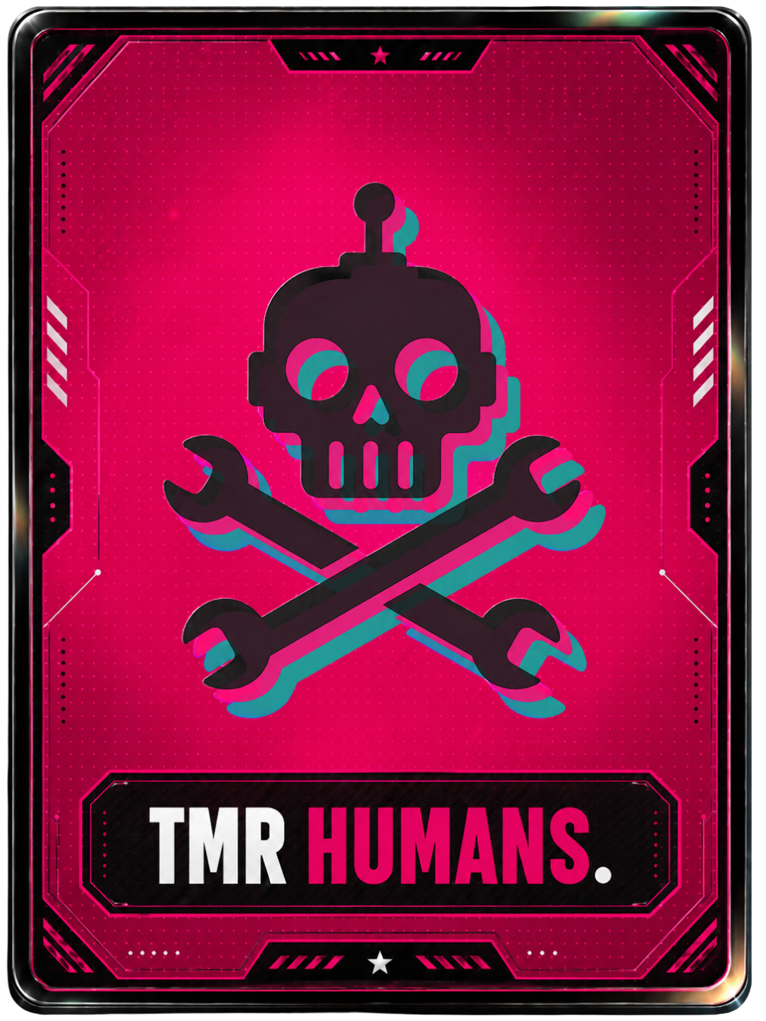 Too Many Robots card back